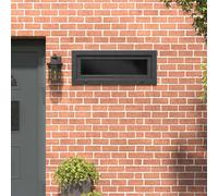 vidaXL Ventana de sótano RISOR 110 x 40 cm PVC y vidrio