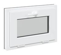 vidaXL Ventana de sótano RISOR 60 x 40 cm PVC y Vidrio