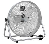 vidaXL Ventilador de tambor Plateado 73 x 42 x 70 cm Aluminio