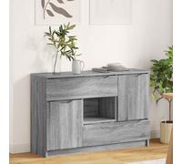 vidaXL Vitrina Gris Sonoma 100 x 30 x 65,6 Madera de ingeniería