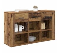 vidaXL Vitrina Madera Vieja 100 x 30 x 59,5 cm Madera contrachapada, Aparador rústico, Mueble con Amplio Espacio, cajones duraderos, para tu Sala y Estilo Moderno