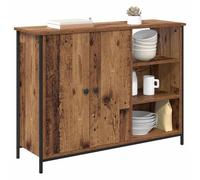 vidaXL Vitrina Madera Vieja 100 x 33 x 75 cm Madera de ingeniería