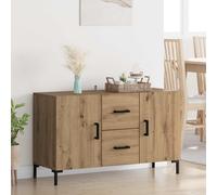 vidaXL Vitrina Roble artisan 100 x 36 x 60 cm Madera de ingeniería