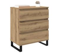 vidaXL Vitrina Roble Artisan 60 x 35 x 70 cm Madera de ingeniería