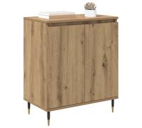 vidaXL Vitrina Roble Artisan 60 x 35 x 70 cm Madera de ingeniería