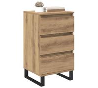 vidaXL Vitrina Roble Artisan Madera de ingeniería