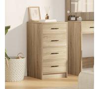 vidaXL Vitrina Roble Sonoma 40 x 41 x 75 cm Madera contrachapada