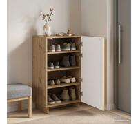 vidaXL Zapatero 48 x 38 x 87,5 cm Madera de ingeniería Roble artisan
