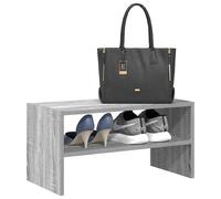 vidaXL Zapatero apilable gris sonoma 60x30x30,5 cm