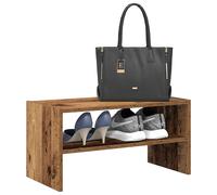 vidaXL Zapatero apilable madera vieja 60x30x30,5 cm