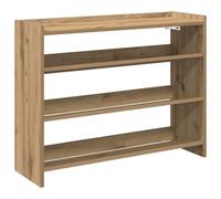 vidaXL Zapatero Artesanal de Madera contrachapada 80x25x62 cm