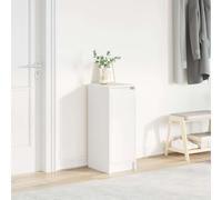 vidaXL Zapatero blanco 29,5x34x76 cm madera de ingeniería