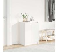 vidaXL Zapatero blanco 57x34x76 cm madera de ingeniería