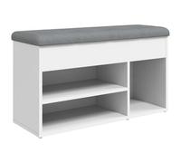 vidaXL Zapatero Blanco 82x32x45,5 cm Madera de ingeniería
