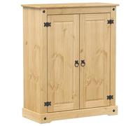 vidaXL Zapatero Corona - madera maciza de pino - 86 x 38,5 x 108 cm