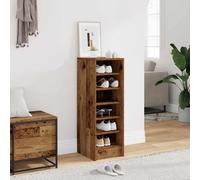 vidaXL Mueble Zapatero de aglomerado Madera Vieja 32x35x92 cm, Mueble Zapatero, Armario de Zapatos, estantería de Zapatos, Armario Zapatero