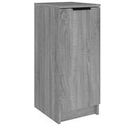 vidaXL Zapatero de Madera contrachapada Gris Sonoma 30x35x70 cm