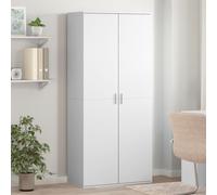 vidaXL Mueble zapatero de madera de ingeniería blanco 80x39x178 cm