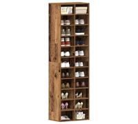 vidaXL Zapatero de madera ingeniería 54x34x183cm
