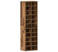 vidaXL Mueble zapatero madera de ingeniería 54×34×183 cm – Armario organizador de zapatos