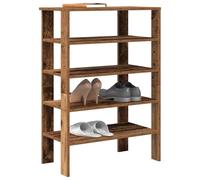 vidaXL Zapatero madera contrachapada madera vieja 61x32x87,5 cm