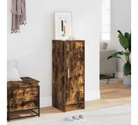 vidaXL Mueble zapatero madera contrachapada roble ahumado 32x35x92 cm