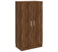 vidaXL Mueble Zapatero Armario Pasillo Entrada Estante Almacenamiento Organizador Sala de Estar Dormitorio Madera Contrachapada Roble Marrón