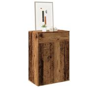 vidaXL Zapatero madera de ingeniería envejecida 60x35x84 cm