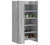 Vidaxl mueble zapatero madera de ingeniería gris sonoma 52x37,5x100 cm
