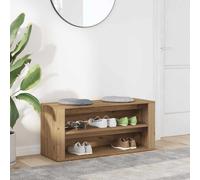 vidaXL Zapatero madera de ingeniería roble artisan 100x35x45 cm