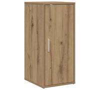 vidaXL Mueble zapatero Madera de ingeniería Roble Artisan 32x35x70 cm