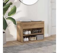 vidaXL Zapatero madera de ingeniería roble artisan 60x30x45 cm