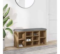 vidaXL Zapatero madera de ingeniería roble artisan 82x32x45,5 cm