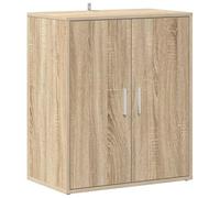vidaXL Zapatero Madera de ingeniería Roble Sonoma 60x35x70 cm