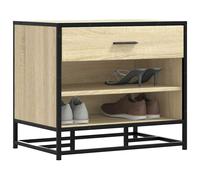 vidaXL Zapatero madera de ingeniería roble sonoma 60x40x53,5 cm