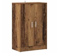 vidaXL Mueble zapatero madera ingeniería envejecida 60x35x92 cm