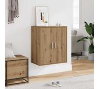 vidaXL Mueble zapatero Roble Artisan madera de ingeniería 60x35x70 cm