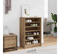 vidaXL Zapatero madera ingeniería roble artisan 60x35x92 cm