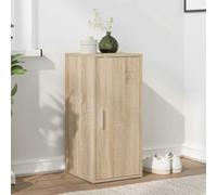 vidaXL Zapatero madera ingeniería roble Sonoma 32x35x70 cm