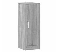 vidaXL Zapatero Organizador de Zapatos Soporte Armario Pasillo Almacenaje Estantería Muebles de Madera Contrachapada Gris Sonoma 32x35x92 cm
