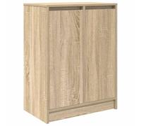 vidaXL Zapatero Roble Sonoma 57x34x76 cm Madera de ingeniería