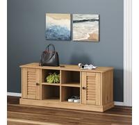 vidaXL Zapatero VIGO madera maciza de pino 106x35x45 cm