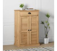 vidaXL Zapatero Vigo – Madera maciza de pino 60x35x96 cm