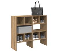 vidaXL Zapateros 2 uds apilables roble artesanal 89,5x30x40 cm