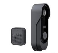 Video Doorbell, Wireless 1080P bidireccional hablar y para la noche para la seguridad del hogar 2.4G WiFi interior al aire libre