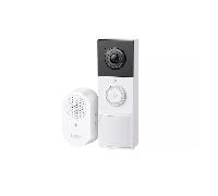VIDEOPORTERO TAPO D210 TIMBRE CAMARA 2K 3MP 160º DETECCION BATERIA EXTERIOR IP65