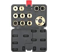 VIDOO Set 11pz Casquillos Guía Router Latón Apta Bases Porter Cable Almacenamiento Fácil