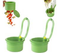 VIDSTW 2 Piezas Colador Fregadero Colgable Colador Fregadero de Cocina A Presión Escurridor Verduras Desmontable Colador Ideal para Lavar Escurrir Guardar Utensilios Cocina