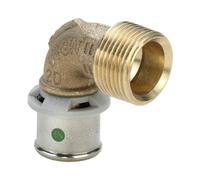 Viega Codo 90 Grados Con SC Sanfix P 2114 En 16mm X R3/4 Cobre Rojo