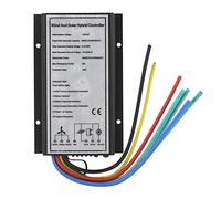 Viento y Solar Controlador Híbrido, 12/24V 400/800W Controlador de Carga Solar Eólico Controlador Inteligente para Turbinas Eólicas y Paneles Solares